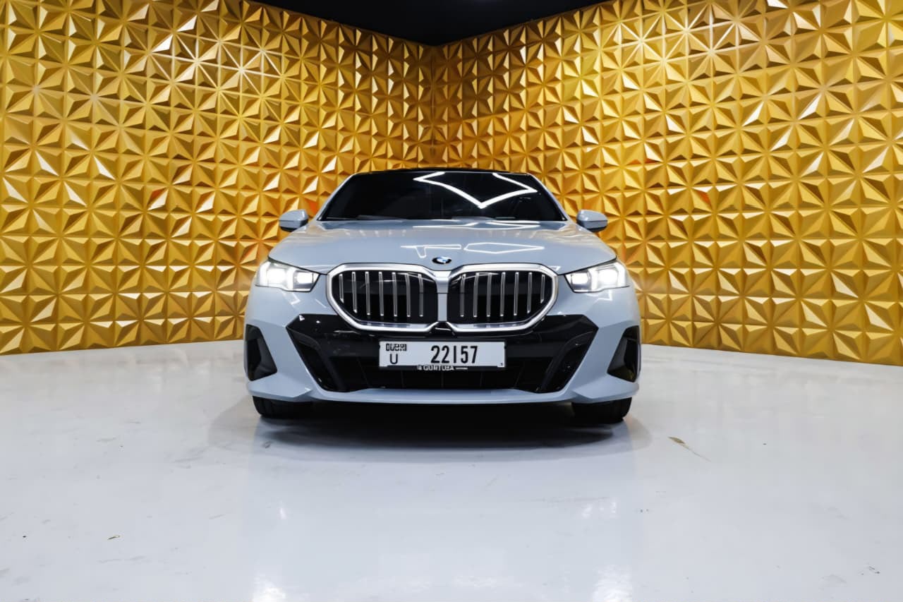 BMW 530i 2025 — luxury car rental in Dubai, UAE