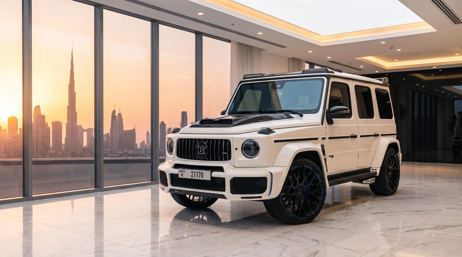 Mercedes-AMG G63 Brabus — luxury car rental in Dubai, UAE