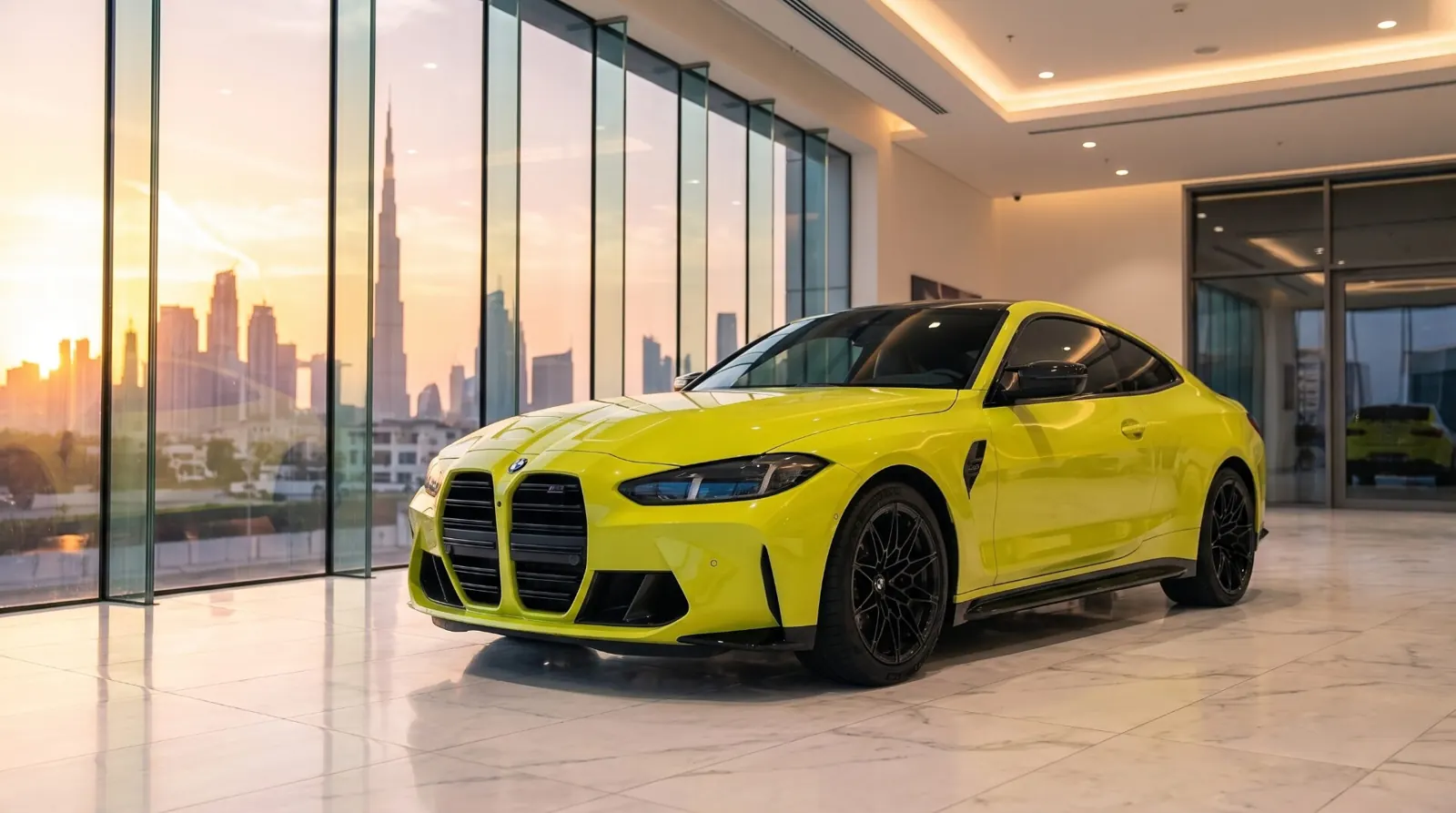 BMW M4 Competition 2025 — luxury car rental in Dubai, UAE