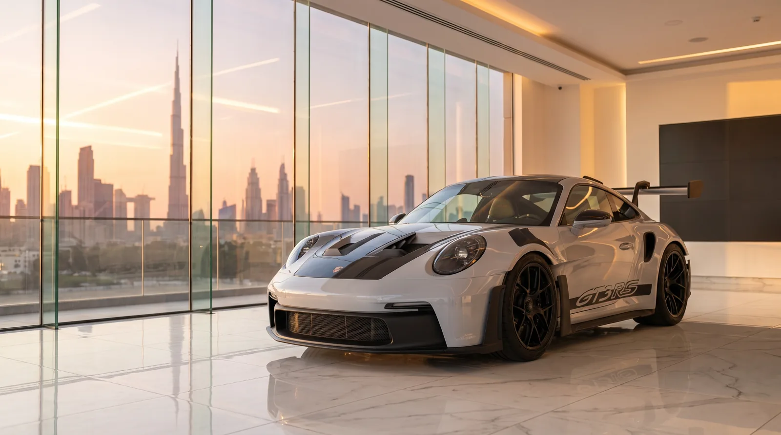 Porsche 911 GT3 RS 2025 — luxury car rental in Dubai, UAE